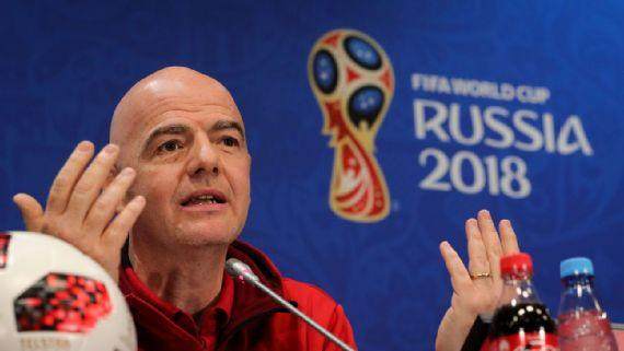 Infantino (Infantino hopes China will qualify for the World Cup)